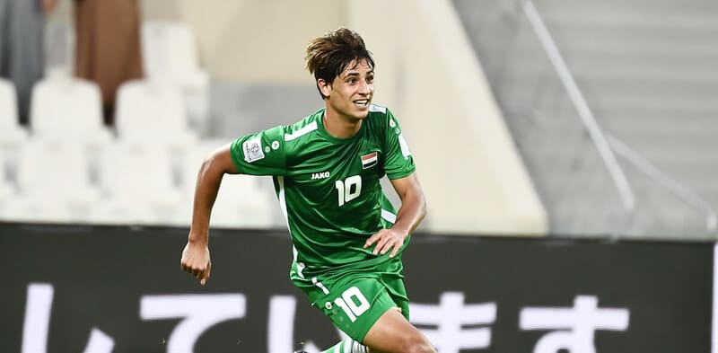 Anh là tài năng trẻ đầy triển vọng của bóng đá Iraq