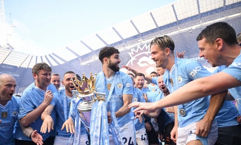 Cầu thủ trẻ góp mặt trong thành công của Man City