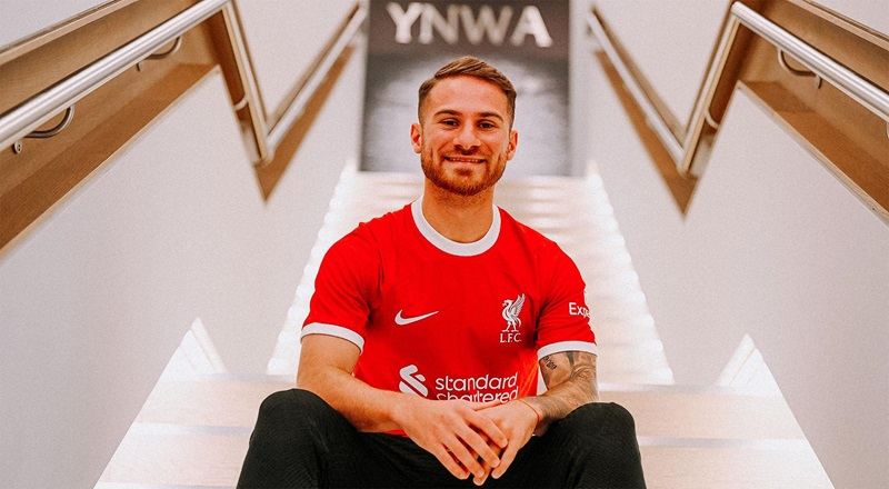 Mùa giải 2023, Mac Allister chính thức gia nhập Liverpool