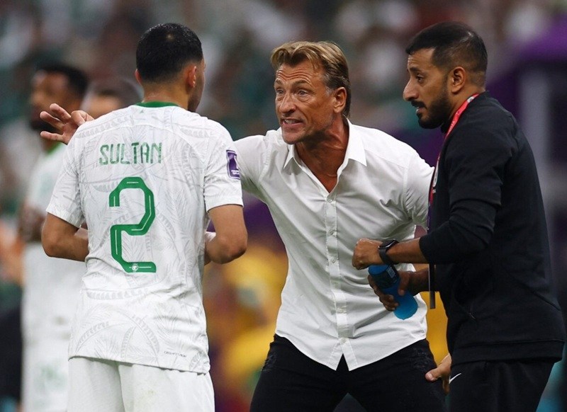 Hervé Renard chỉ đạo tuyển Ả Rập Xê Út tại World Cup 2022