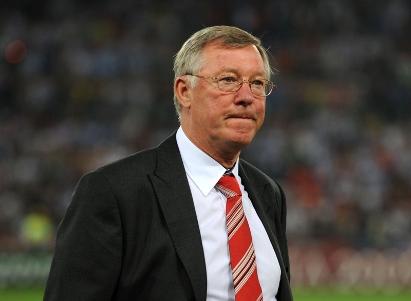 Khoảnh khắc trên sân cỏ của HLV Alex Ferguson