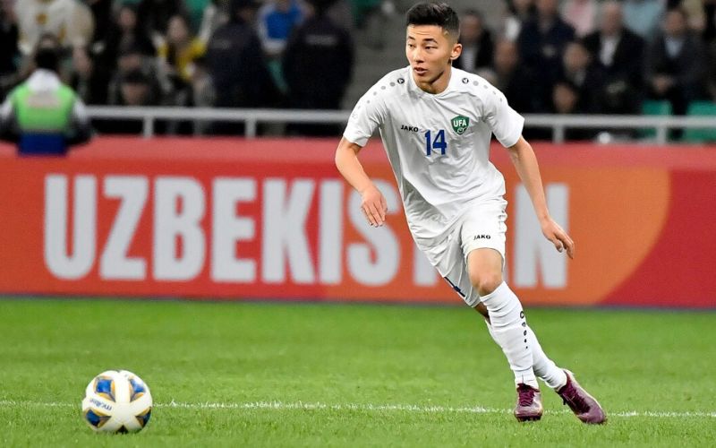 Fayzullaevb sở hữu tốc độ bứt phá ấn tượng 