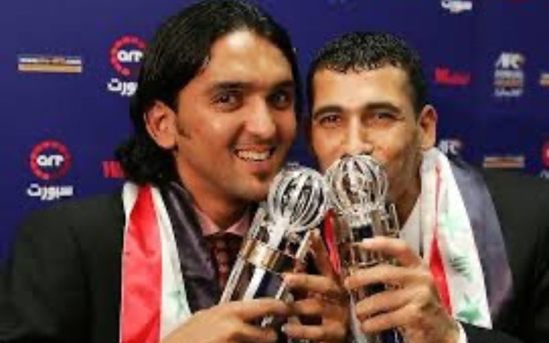 Nashat Akram có những cú sút xa ấn tượng